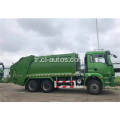 Shacman 6x4 16cbm 15 tonnes Collecteur de déchets de compression